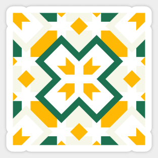 Tile Pattern Carpet Pattern Sticker